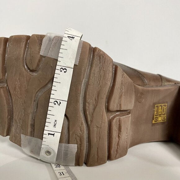 Ladies "Locale" Brown Leather Lace-Up Ankle Boots - Picture 14 of 16